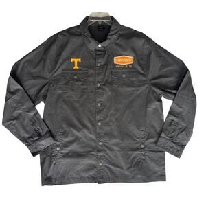 NWT Colosseum Tennessee Volunteers Button-Up Utility Shirt Jacket Men’s XL